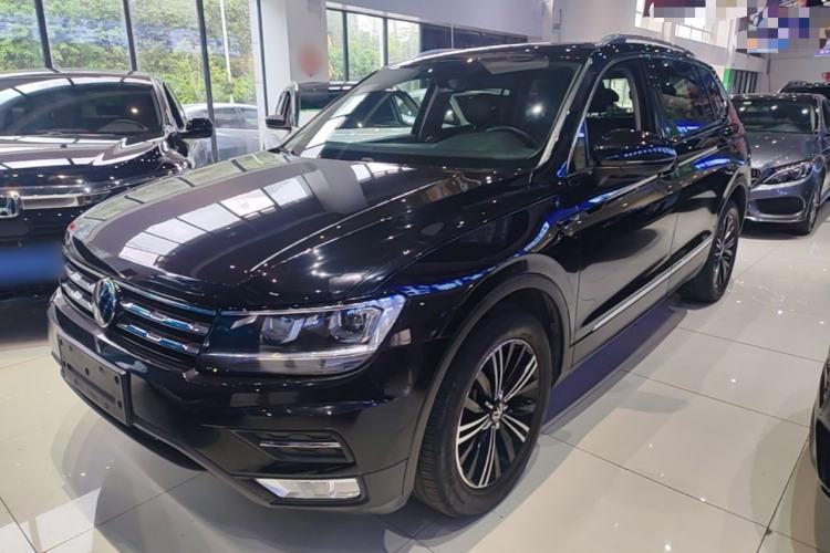 Used Volkswagen Tiguan L 2021 330TSI Automatic Two-Wheel Drive Smart Edition Guazi used car, China used car export, Used car for sale, Used Volkswagen cars, Cheapest cars for sale