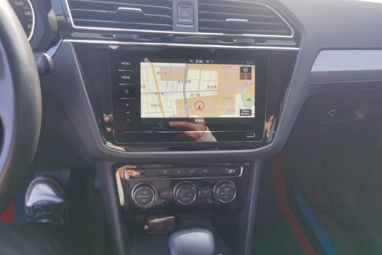 Used Volkswagen Tiguan L 2021 330TSI Automatic Two-Wheel Drive Smart Edition Audio And AC Panel