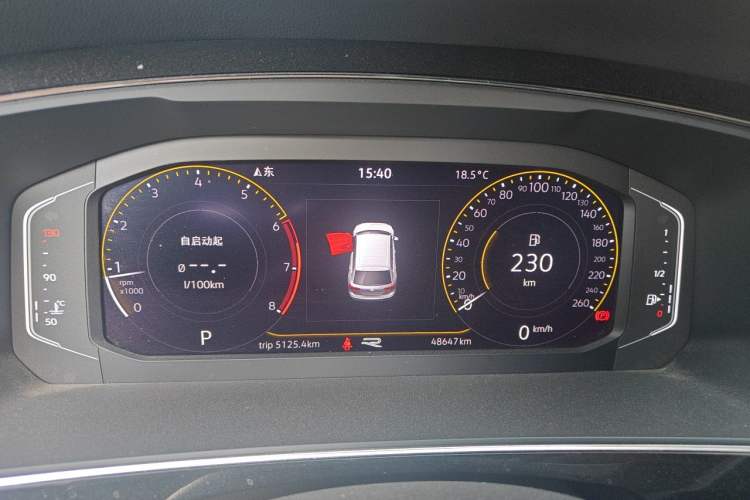 Used Volkswagen Tiguan L 2021 330TSI Automatic Two-Wheel Drive R-Line Enhanced Edition Instrument Cluster