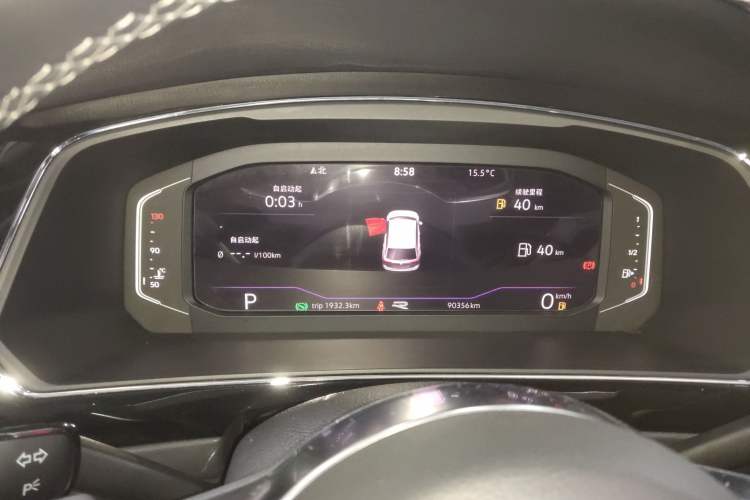 Used Volkswagen Tiguan L 2021 330TSI Automatic Two-Wheel Drive R-Line Flagship Edition Instrument Cluster