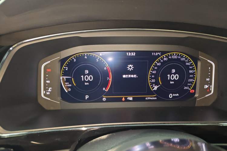 Used Volkswagen Tiguan L 2021 330TSI Automatic Two-Wheel Drive R-Line Flagship Edition Instrument Cluster
