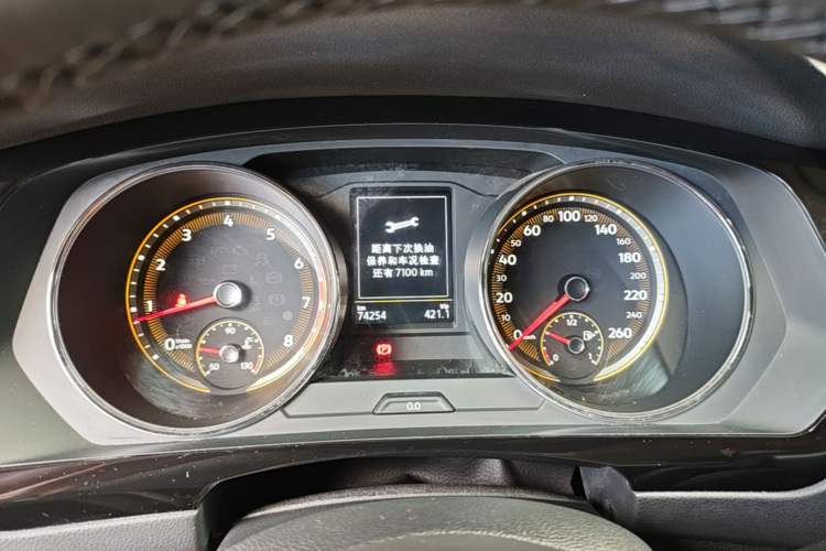 Used Volkswagen Tiguan L 2021 330TSI Automatic Two-Wheel Drive Smart Edition Instrument Cluster