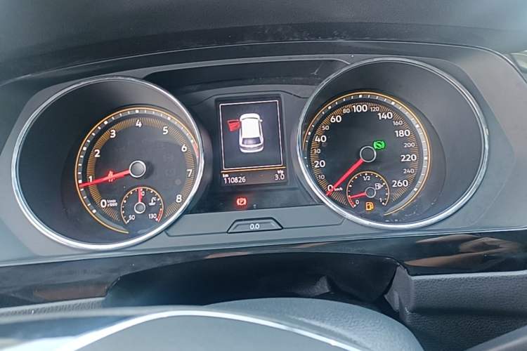 Used Volkswagen Tiguan L 2021 330TSI Automatic Two-Wheel Drive Smart Edition Instrument Cluster