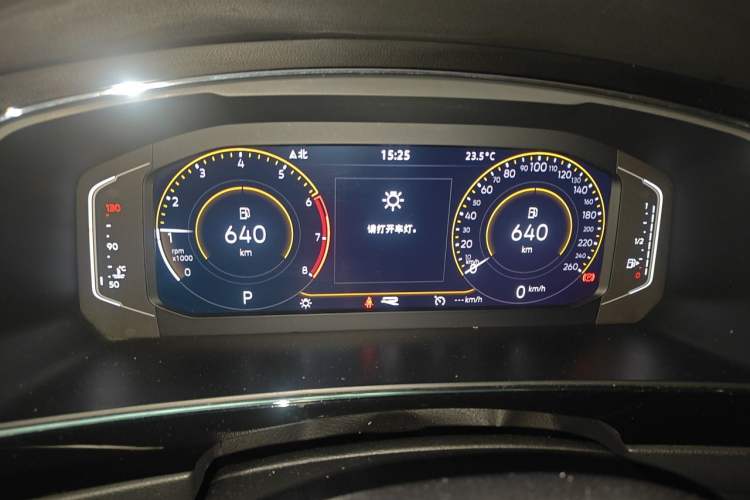 Used Volkswagen Tiguan L 2021 330TSI Automatic Two-Wheel Drive R-Line Enhanced Edition Instrument Cluster