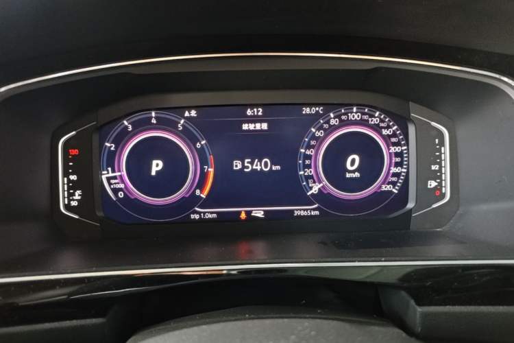 Used Volkswagen Tiguan L 2021 330TSI Automatic Two-Wheel Drive R-Line Enhanced Edition Instrument Cluster