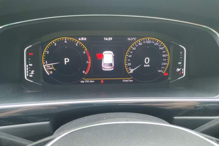 Used Volkswagen Tiguan L 2021 330TSI Automatic Two-Wheel Drive Smart Edition Instrument Cluster