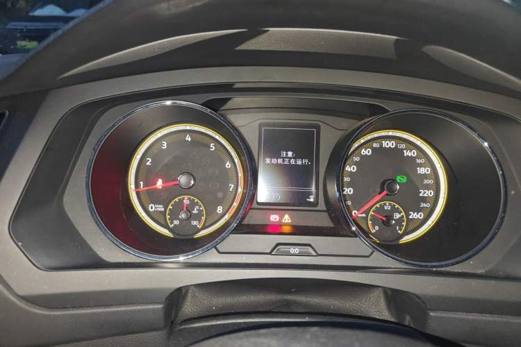 Used Volkswagen Tiguan L 2021 280TSI Automatic Two-Wheel Drive Comfort Edition – Low-Trim Version Instrument Cluster