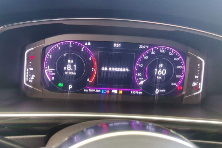 Used Volkswagen Tiguan L 2021 330TSI Automatic Two-Wheel Drive R-Line Flagship Edition Instrument Cluster