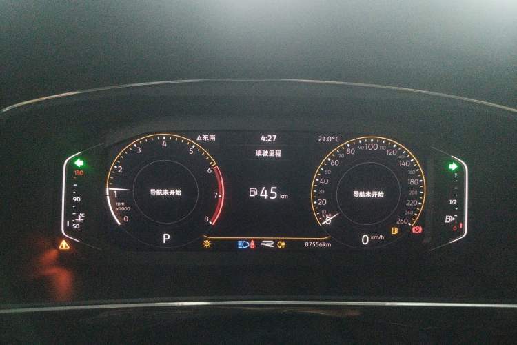 Used Volkswagen Tiguan L 2021 330TSI Automatic Two-Wheel Drive R-Line Enhanced Edition Instrument Cluster