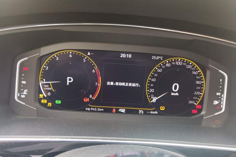 Used Volkswagen Tiguan L 2021 330TSI Automatic Two-Wheel Drive R-Line Enhanced Edition Instrument Cluster