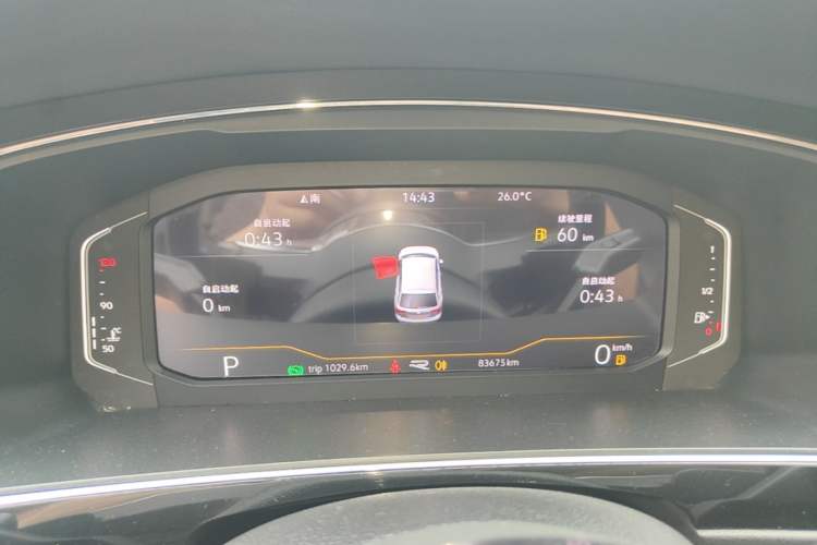 Used Volkswagen Tiguan L 2021 330TSI Automatic Two-Wheel Drive R-Line Enhanced Edition Instrument Cluster