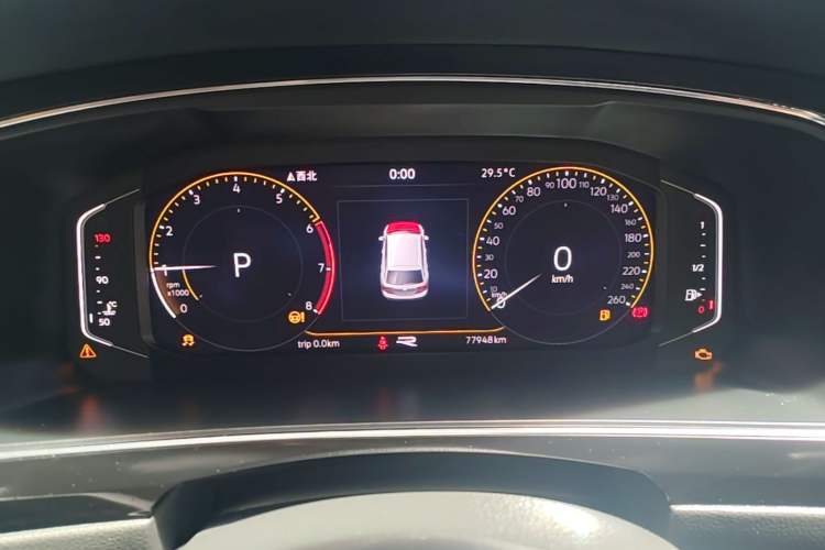 Used Volkswagen Tiguan L 2021 330TSI Automatic Two-Wheel Drive R-Line Enhanced Edition Instrument Cluster