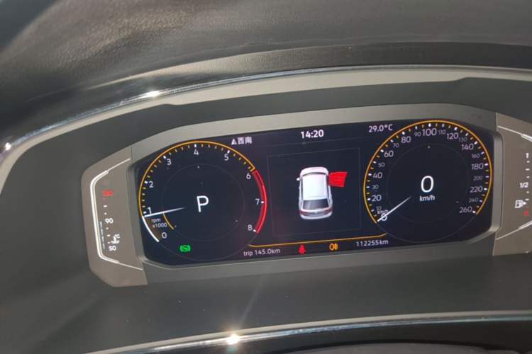 Used Volkswagen Tiguan L 2021 330TSI Automatic Two-Wheel Drive Smart Edition Instrument Cluster