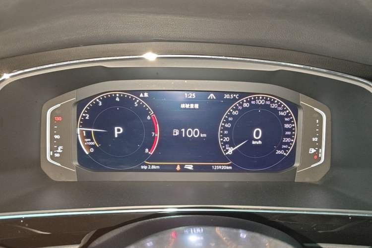 Used Volkswagen Tiguan L 2021 380TSI Automatic All-Wheel Drive R-Line Comfort Plus 7-Seater Instrument Cluster