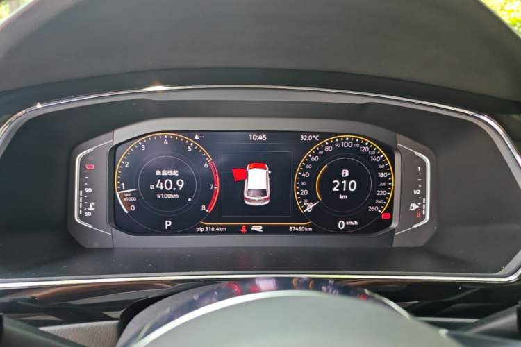 Used Volkswagen Tiguan L 2021 330TSI Automatic Two-Wheel Drive R-Line Enhanced Edition Instrument Cluster