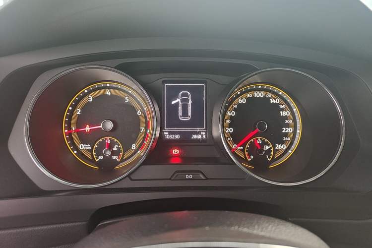 Used Volkswagen Tiguan L 2021 280TSI Automatic Two-Wheel Drive Smart Edition Instrument Cluster