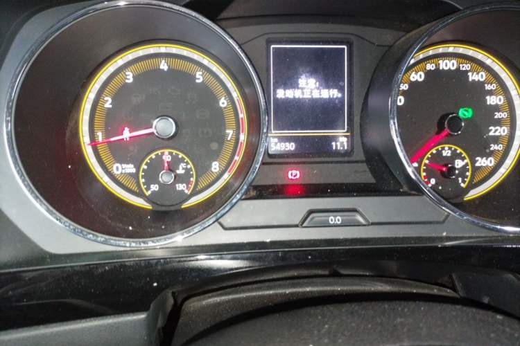 Used Volkswagen Tiguan L 2021 330TSI Automatic Two-Wheel Drive Smart Edition Odometer Close Up