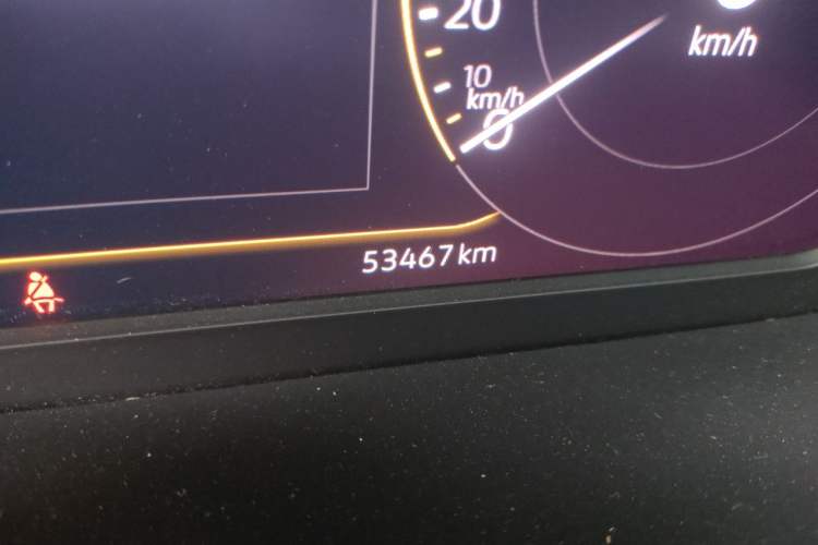 Used Volkswagen Tiguan L 2021 330TSI Automatic Two-Wheel Drive Smart Edition Odometer Close Up