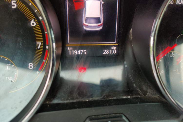 Used Volkswagen Tiguan L 2021 330TSI Automatic Two-Wheel Drive Smart Edition Odometer Close Up