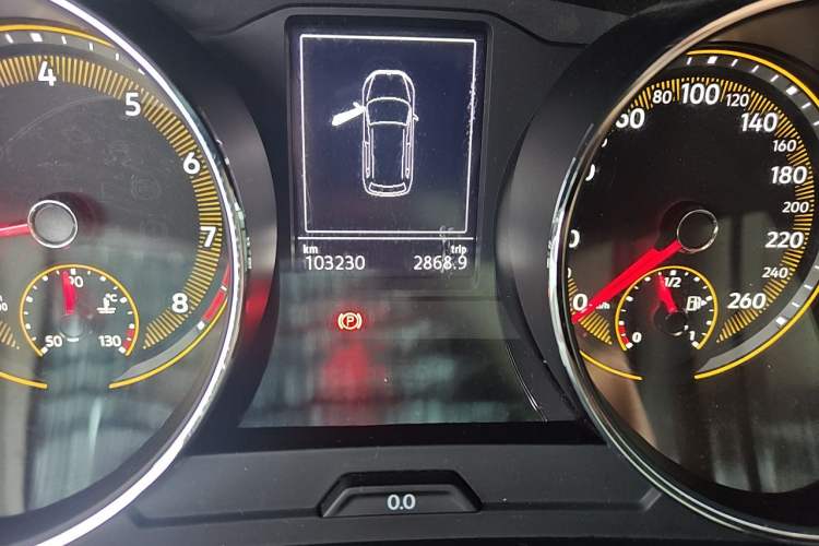 Used Volkswagen Tiguan L 2021 280TSI Automatic Two-Wheel Drive Smart Edition Odometer Close Up