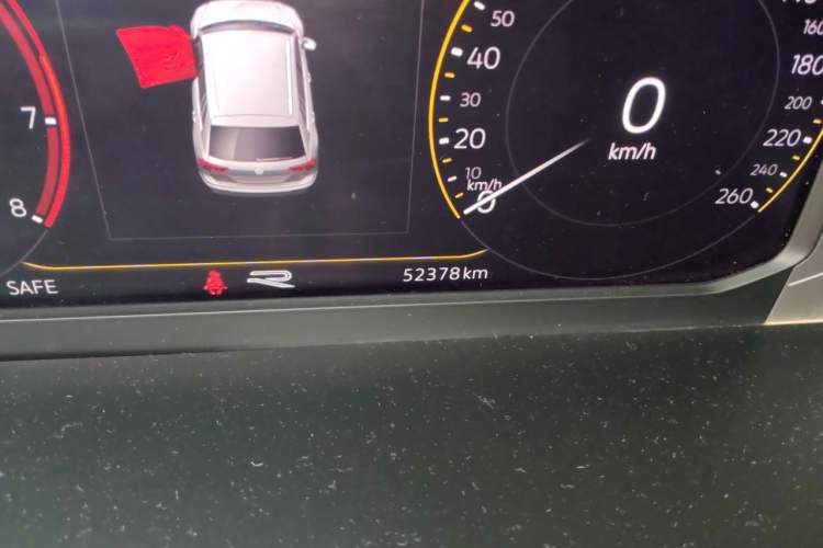 Used Volkswagen Tiguan L 2021 330TSI Automatic Two-Wheel Drive R-Line Enhanced Edition Odometer Close Up