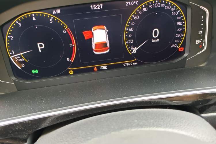 Used Volkswagen Tiguan L 2021 330TSI Automatic Two-Wheel Drive R-Line Enhanced Edition Odometer Close Up