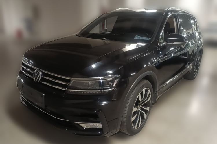 Used Volkswagen Tiguan L 2021 330TSI Automatic Two-Wheel Drive R-Line Flagship Edition Guazi used car, China used car export, Used car for sale, Used Volkswagen cars, Cheapest cars for sale