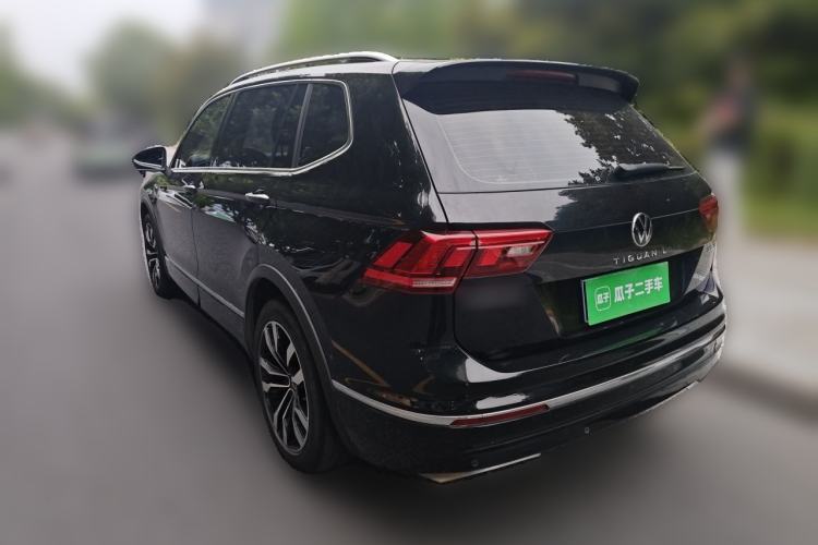 Used Volkswagen Tiguan L 2021 330TSI Automatic Two-Wheel Drive R-Line Enhanced Edition Rear Left 45 Deg