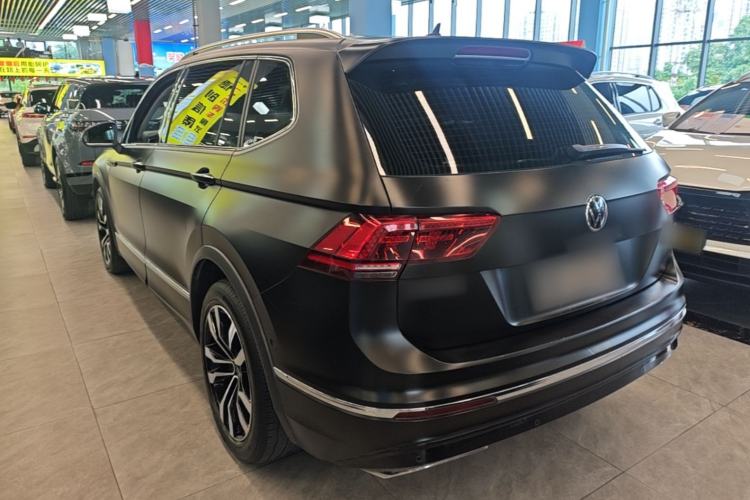 Used Volkswagen Tiguan L 2021 380TSI Automatic All-Wheel Drive R-Line Comfort Plus 7-Seater Rear Left 45 Deg