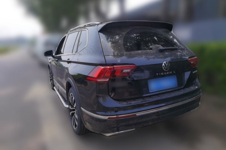 Used Volkswagen Tiguan L 2021 330TSI Automatic Two-Wheel Drive R-Line Enhanced Edition Rear Left 45 Deg