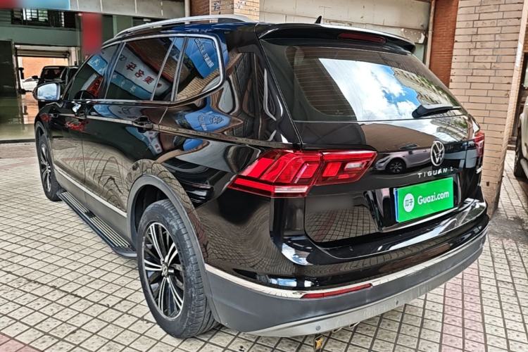 Used Volkswagen Tiguan L 2021 330TSI Automatic Two-Wheel Drive Smart Edition Rear Left 45 Deg