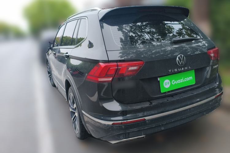 Used Volkswagen Tiguan L 2021 330TSI Automatic Two-Wheel Drive R-Line Enhanced Edition Rear Left 45 Deg