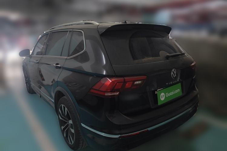 Used Volkswagen Tiguan L 2021 330TSI Automatic Two-Wheel Drive R-Line Enhanced Edition Rear Left 45 Deg