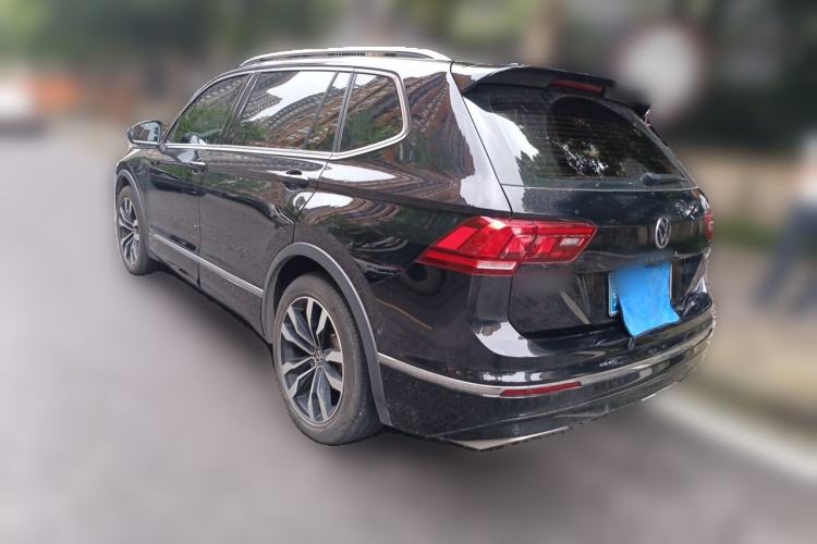 Used Volkswagen Tiguan L 2021 330TSI Automatic Two-Wheel Drive R-Line Enhanced Edition Rear Left 45 Deg