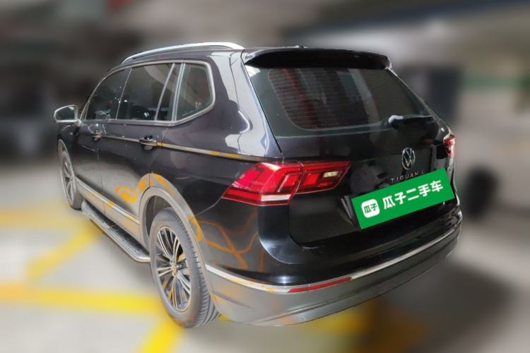 Used Volkswagen Tiguan L 2021 330TSI Automatic Two-Wheel Drive Smart Edition Rear Left 45 Deg