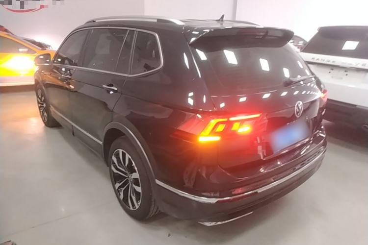 Used Volkswagen Tiguan L 2021 330TSI Automatic Two-Wheel Drive R-Line Enhanced Edition Rear Left 45 Deg
