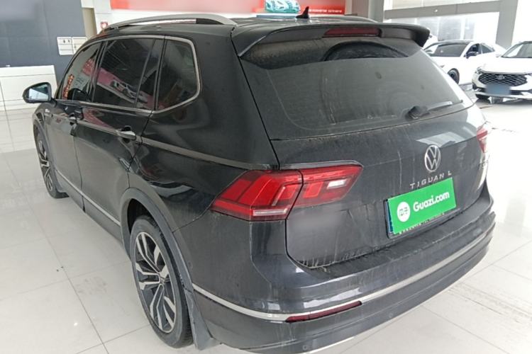 Used Volkswagen Tiguan L 2021 330TSI Automatic Two-Wheel Drive R-Line Enhanced Edition Rear Left 45 Deg