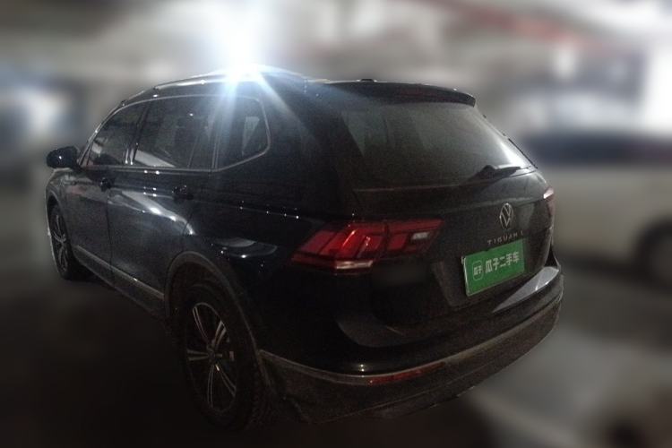 Used Volkswagen Tiguan L 2021 330TSI Automatic Two-Wheel Drive Smart Edition Rear Left 45 Deg