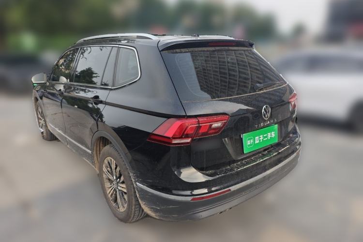 Used Volkswagen Tiguan L 2021 330TSI Automatic Two-Wheel Drive Smart Edition Rear Left 45 Deg