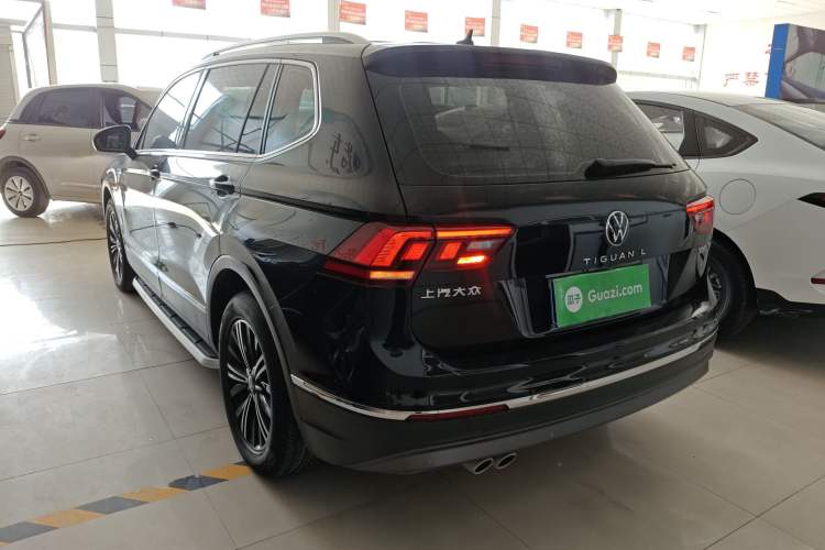 Used Volkswagen Tiguan L 2021 330TSI Automatic Two-Wheel Drive Smart Edition Rear Left 45 Deg