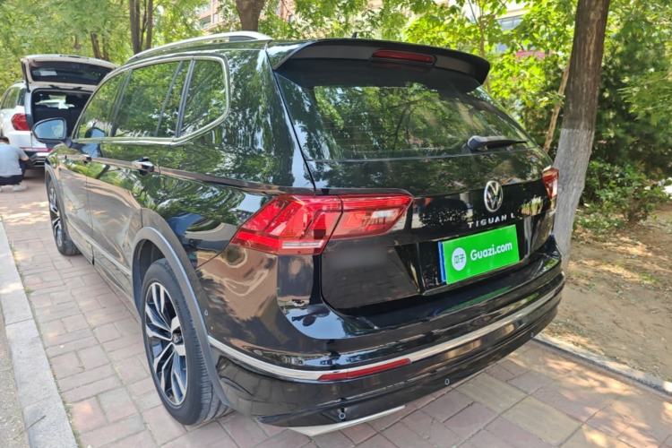 Used Volkswagen Tiguan L 2021 330TSI Automatic Two-Wheel Drive R-Line Enhanced Edition Rear Left 45 Deg