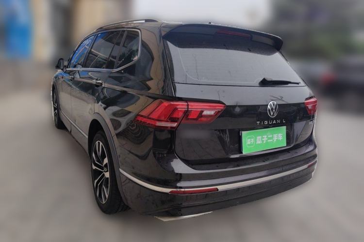 Used Volkswagen Tiguan L 2021 330TSI Automatic Two-Wheel Drive R-Line Enhanced Edition Rear Left 45 Deg