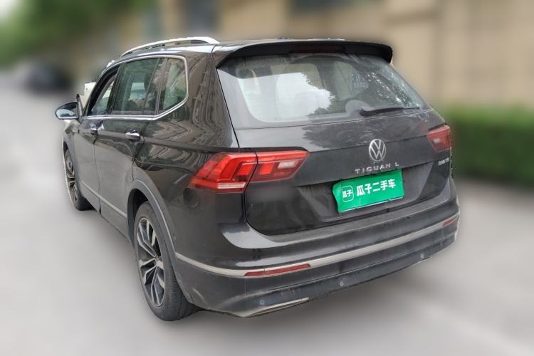 Used Volkswagen Tiguan L 2021 330TSI Automatic Two-Wheel Drive R-Line Enhanced Edition Rear Left 45 Deg