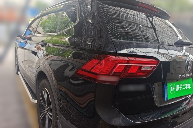 Used Volkswagen Tiguan L 2021 280TSI Automatic Two-Wheel Drive Smart Edition Rear Left 45 Deg