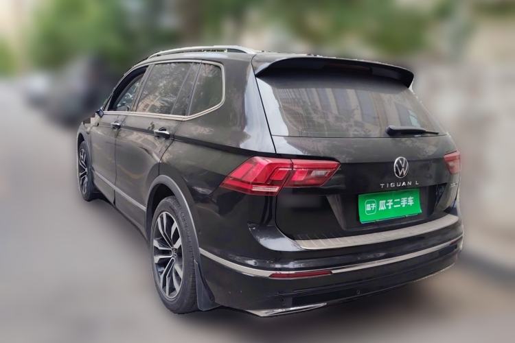 Used Volkswagen Tiguan L 2021 330TSI Automatic Two-Wheel Drive R-Line Enhanced Edition Rear Left 45 Deg