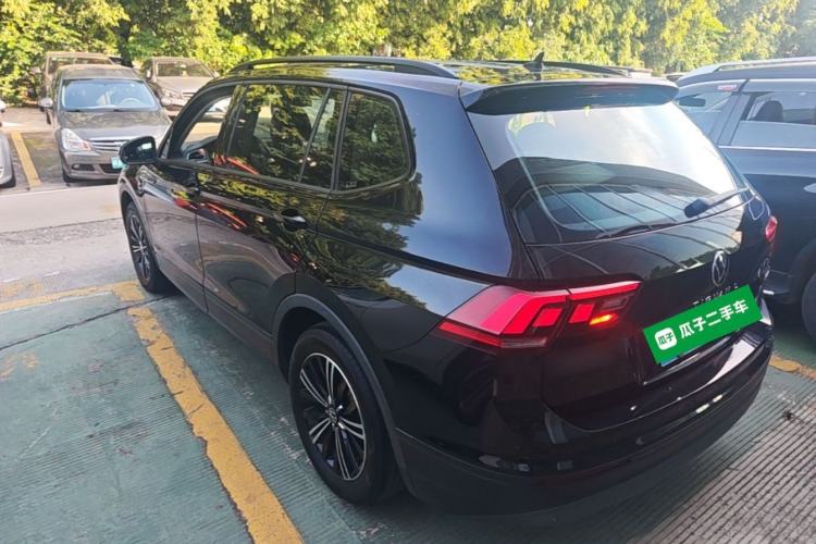 Used Volkswagen Tiguan L 2021 330TSI Automatic Two-Wheel Drive Comfort Edition Rear Left 45 Deg