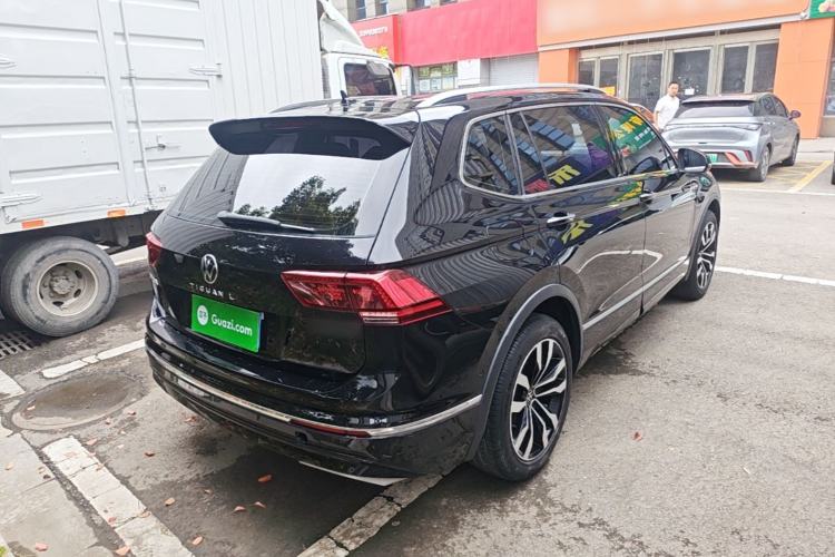 Used Volkswagen Tiguan L 2021 330TSI Automatic Two-Wheel Drive R-Line Flagship Edition Rear Right 45 Deg