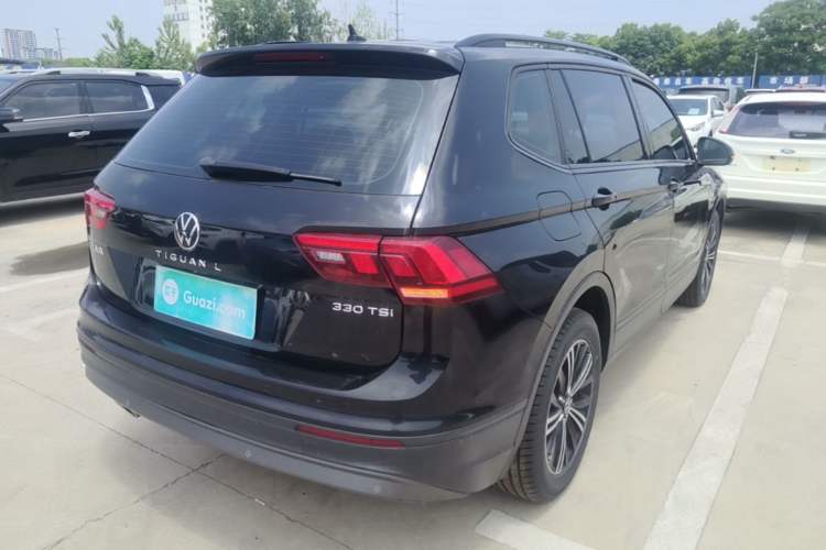 Used Volkswagen Tiguan L 2021 330TSI Automatic Two-Wheel Drive Comfort Edition Rear Right 45 Deg