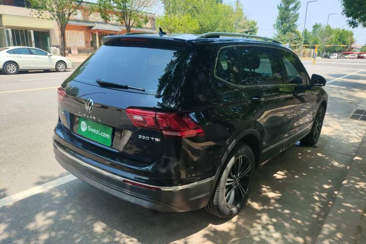 Used Volkswagen Tiguan L 2021 330TSI Automatic Two-Wheel Drive Smart Edition Rear Right 45 Deg