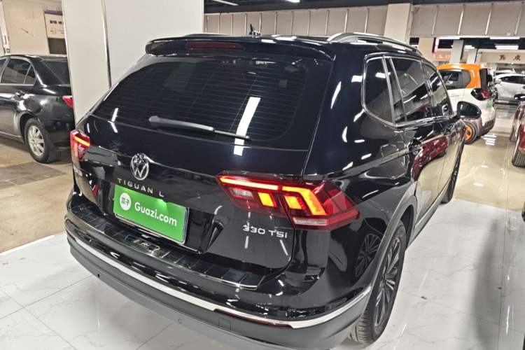 Used Volkswagen Tiguan L 2021 330TSI Automatic Two-Wheel Drive Comfort Edition Rear Right 45 Deg